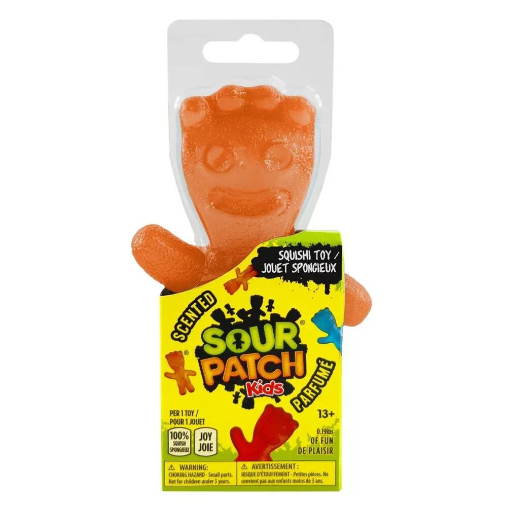🔥Sour Patch Kids Squishi Scented Squeeze Toy - Orange BNWT🔥